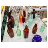 COLLECTION VARIOUS EARLY BOTTLES