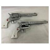 PAIR NICHOLS STALLION 45 MARK II PISTOLS