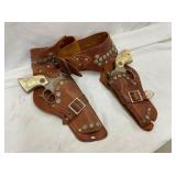 HOLSTER W/ TEXAN JR CAP PISTOLS