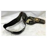 RESTLESS HOLSTER W/ COWBOY CAST PISTOL