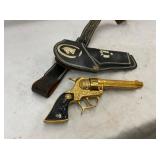 RESTLESS HOLSTER W/ HUBLEY TEXAN PISTOL