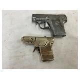 CAST KILGORE AND COLT PISTOLS