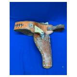 NICHOLS STALLION 38 CAP PISTOL W/HOLSTER