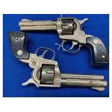 PAIR NICHOLS STALLION 32 CAP PISTOLS