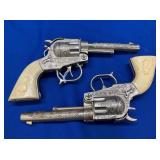 PAIR GENE AUTRY CAP PISTOLS