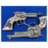 PAIR TEXAN JR CAP PISTOLS