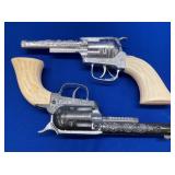 PAIR TOOTSIE TOY PONY BOY PISTOLS