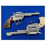 PAIR HUBLEY BUFFALO BILL CAP PISTOLS
