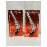 NOS WESTERN MAN TOY PISTOLS