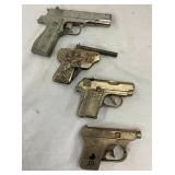 CAST PISTOLS CAPTAIN,AUTO ETC