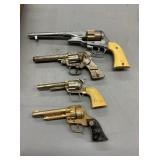 COLLECTION CAP PISTOLS GOOD FOR PARTS