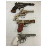 COLLECTION CAP PISTOLS GOOD FOR PARTS