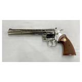 RARE NICKEL PLATED COLT PYTHON 357