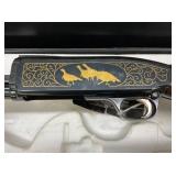 W/ ENGRAVED GOLD TURKEYS