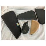 VARIOUS PISTOL CASES 4"-12"