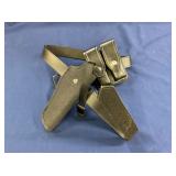 BLACK HAWK LEATHER BELT HOLSTER