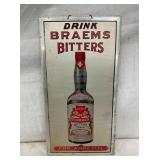 SST DRINK BRAEMS BITTERS SIGN