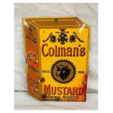 SSP COLMANS MUSTARD SIGN