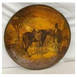 EARLY 24" GREEN RIVER OLD KY TIN LITHO 