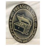 UNUSUAL CHEST COOKIE CUTTER SIGN 17X24