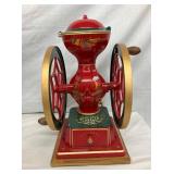 NATIONAL #5 DOUBLE WHEEL COFFEE MILL