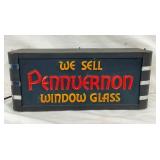 PENNUERNON WINDOW GLASS CAN DECO SIGN