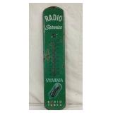 SST SYLVANIA RADIO TUBES THERMOMETER