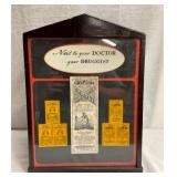 EARLY DRUGGIST MEDICINE CABINET