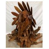 BACKVIEW WOODEN FOLK ART