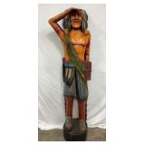 WOODEN CARVED INDIAN