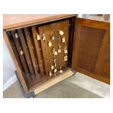 INSIDE VIEW KEY CABINET