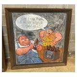 DS SAMUEL ADAMS BEER CHALK ADV. 