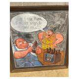 WITH WOOD FRAME MEASURES 49X49 