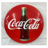 24" PORC COCA COLA BUTTON 