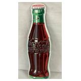 PORC. COKE DIECUT BOTTLE SIGN