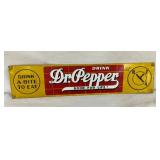 SST EMB. DR. PEPPER TACKER SIGN