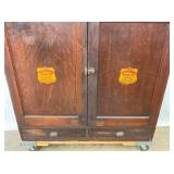 STANDARD TOOL CO. TWIST DRILLS CABINET