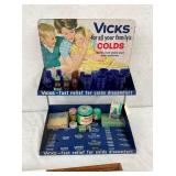 VICKS COUNTER DISPLAY 14X18