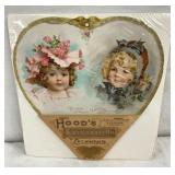 1895 HOODS CALENDAR 8X8