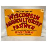 SST EMB. WISCONSIN AGRI AND FARMER SIGN