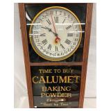 NICE CALUMET WORKING CLOCK