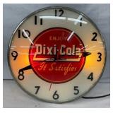 15" DIXI COLA CLOCK