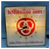 1962 15" BALLANTINE BEER CLOCK