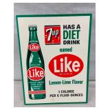 1964 7UP CB EASEL BACK 12X16