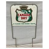 CANADA DRY DRINK RACK SIGN