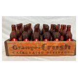 ORANGE CRUSH CRATE W/ BOTTLES