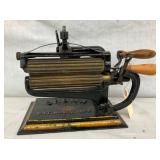 CROWN PAT 1875 FLUTTING IRON