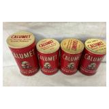 (3) 4OZ. TRIAL SIZE CALUMET TINS