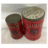 2OZ. CALUMET SAMPLE TIN/4OZ. CALUMET TIN