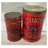 W/PAPER LABEL & 1 W/EMB. TIN LID